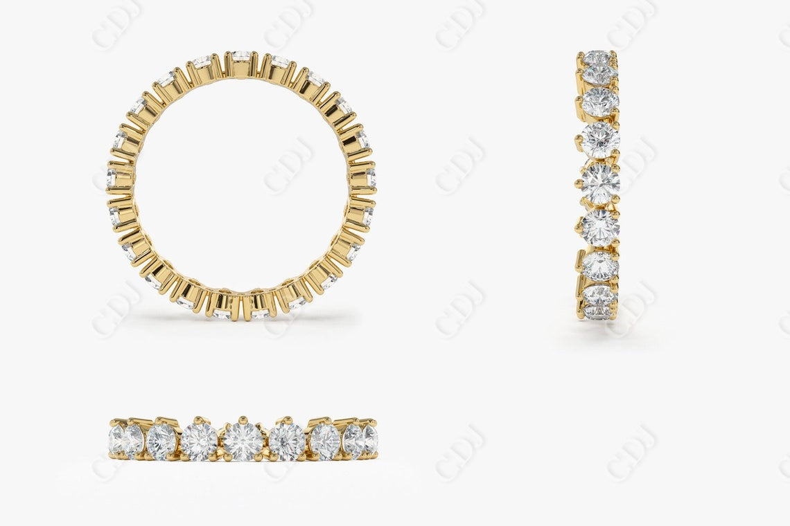 1.50CTW Lab Grown Diamond Full Eternity Wedding Ring  customdiamjewel   