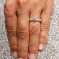 Brilliant Cut Diamond vintage Solitaire Engagement Ring