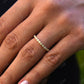 0.45CTW Natural diamond Antique Bezel Set Full Eternity Band  customdiamjewel   