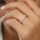 0.32CTW Antique Natural Diamond Micro Pave Half Eternity Band  customdiamjewel   