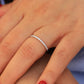 0.23CTW Micro Pave Lab Grown Diamond Wedding Band  customdiamjewel   