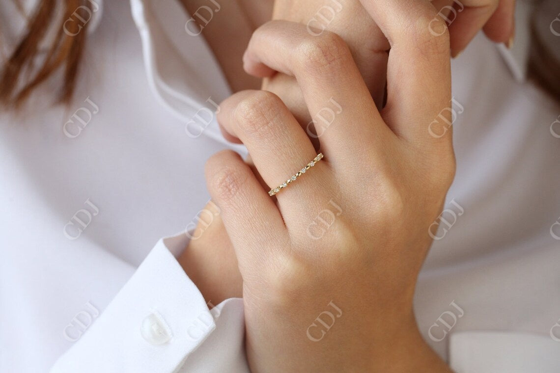 0.20CTW Lab Grown Diamond Eternity Wedding Band  customdiamjewel   