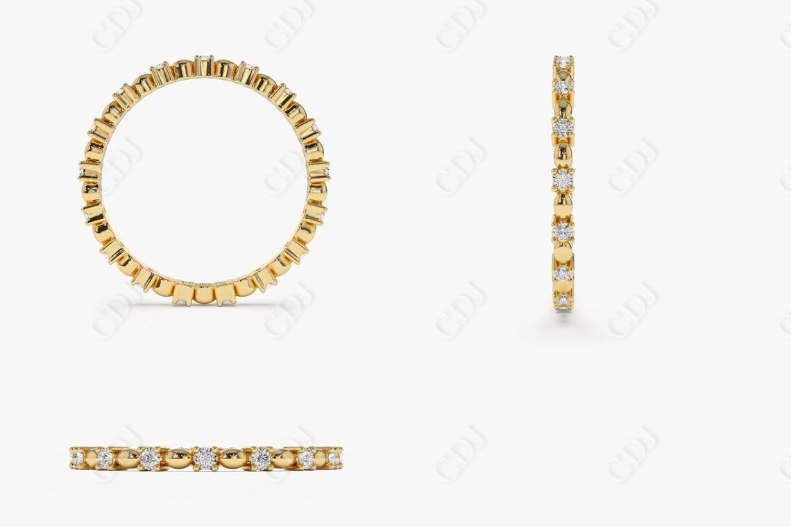 0.20CTW Lab Grown Diamond Eternity Wedding Band  customdiamjewel   