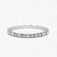 0.20CTW Lab Grown Diamond Eternity Wedding Band  customdiamjewel Sterling Silver White Gold VVS-EF