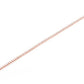 Rose Gold Plated Prong Set Tennis Diamond Bracelet  customdiamjewel   