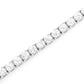 Rose Gold Plated Prong Set Tennis Diamond Bracelet  customdiamjewel   