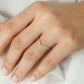 0.14CTW Natural Diamond Chevron Shape Women's Wedding Band  customdiamjewel   