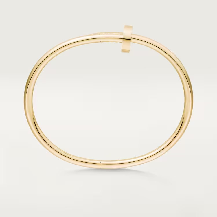 14k Solid Gold Nail Bangle Bracelet  customdiamjewel   