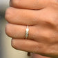 0.46CTW Natural Diamond 14K Gold Half Eternity Women's Band  customdiamjewel   