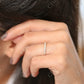 0.40CTW Marquise Cut Natural Diamond Half Eternity Wedding Band  customdiamjewel   