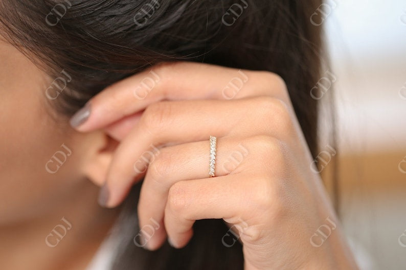 0.40CTW Lab Grown Marquise Diamond Wedding Band  customdiamjewel   