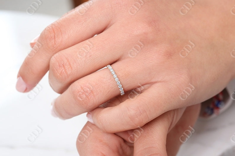 0.41CTW Lab Grown Round Diamond Wedding Band  customdiamjewel   