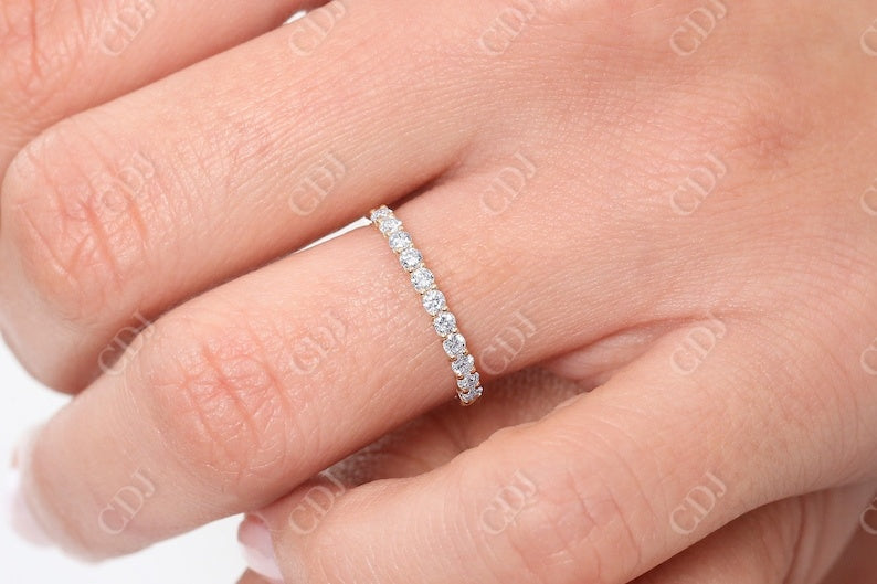 0.41CTW Lab Grown Round Diamond Wedding Band  customdiamjewel   