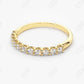 0.41CTW Lab Grown Round Diamond Wedding Band  customdiamjewel   