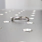 0.08CTW Round Lab Grown Diamond Filigree Curved Wedding Band  customdiamjewel   