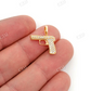 Antique Style 0.20CTW Handgun Pendant  customdiamjewel   