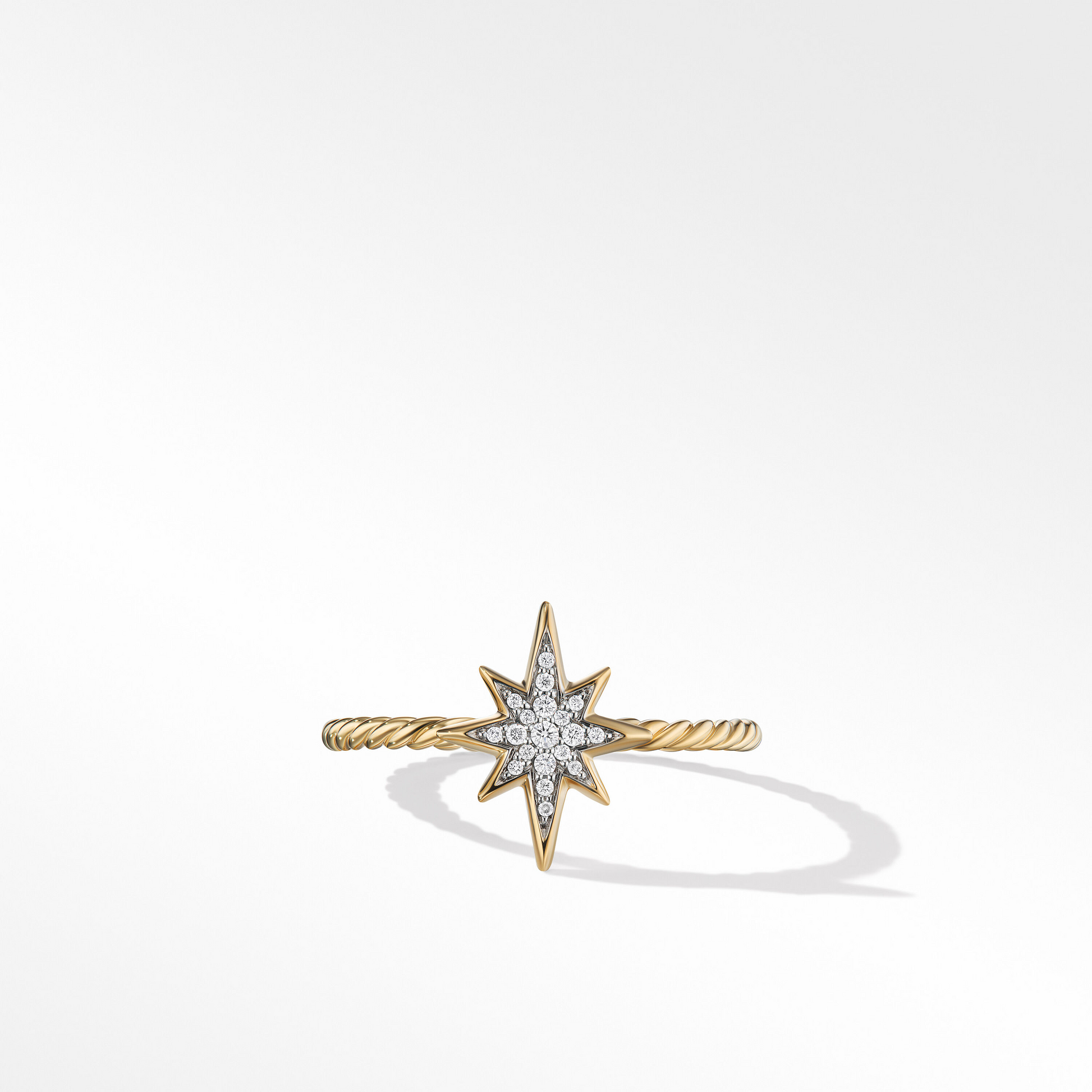 0.05 CTW Star Shape Natural Diamond Engagement Ring  customdiamjewel   