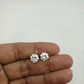 Moissanite Stud Round Diamond Earrings  customdiamjewel   