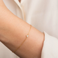Tiny Moissanite Heart Shape Bracelet  customdiamjewel   