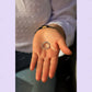 0.50CTW Bezel Set Lab Grown Diamond Wedding Band  customdiamjewel   