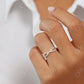 0.22CTW Lab Grown Diamond Infinity Wedding Band For Women  customdiamjewel   