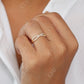 0.22CTW Natural Diamond 14k Solid Gold  Infinity Wedding Band  customdiamjewel   