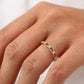 0.38CTW Natural Diamond Connected Full Eternity Wedding Band  customdiamjewel   