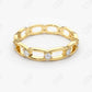 0.38CTW Lab Grown Link Eternity Wedding Diamond Band  customdiamjewel   