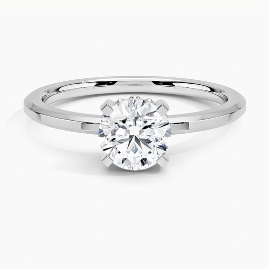1CT Lab Grown Diamond Vintage Engagement Ring  customdiamjewel   