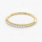 0.15 CTW Lab Grown Diamond Stackable Wedding Band  customdiamjewel   