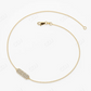 0.11CTW Moissanite Bar Diamond Bracelet  customdiamjewel   