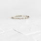0.14CTW Lab Grown Distance Pave Diamond Wedding Band  customdiamjewel   