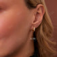 Gold Hoops 3MM Thickness Moissanite Earrings  customdiamjewel   