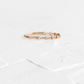 0.14CTW Lab Grown Distance Pave Diamond Wedding Band  customdiamjewel   