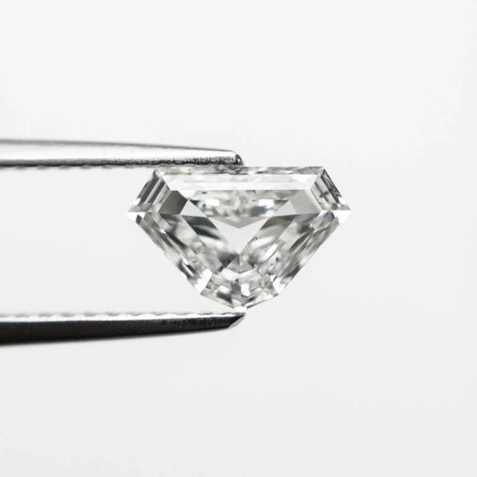 1.01CT Shield Cut Loose Moissanite  customdiamjewel   