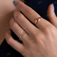 0.14CTW Lab Grown Distance Pave Diamond Wedding Band  customdiamjewel   