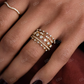 0.14CTW Lab Grown Distance Pave Diamond Wedding Band  customdiamjewel   