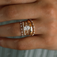 0.14CTW Lab Grown Distance Pave Diamond Wedding Band  customdiamjewel   