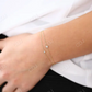 Moissanite Round Cut Solitaire Diamond Bracelet  customdiamjewel   