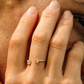 Minimal Baguette Diamond Cuff Wedding Band  customdiamjewel   