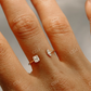 Minimal Baguette Diamond Cuff Wedding Band  customdiamjewel   