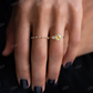 0.14CTW Lab Grown Distance Pave Diamond Wedding Band  customdiamjewel   