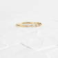 0.14CTW Lab Grown Distance Pave Diamond Wedding Band  customdiamjewel   