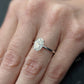 1.5CT Moissanite Oval Solitaire Engagement Ring