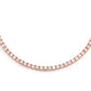 Prong Set Diamond Fully Iced Tennis Necklace  customdiamjewel   
