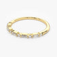 0.30CTW Baguette And Round Cut Natural Diamond Stackable Band  customdiamjewel   