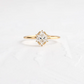0.5CTW Oval Cut Halo Set Moissanite Engagement Ring  customdiamjewel   