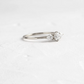 0.3CTW Marquise And Round Cut Moissanite Ring  customdiamjewel   