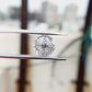 3.00CT Round Portuguese Cut Colorless Moissanite