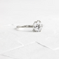 1.21CT Round Moissanite Solitaire Engagement Ring  customdiamjewel   